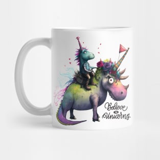 Believe in unicorns t-shirt Mug